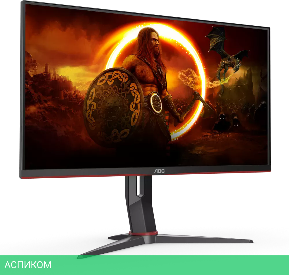 Игровой монитор AOC U28G2XU2/BK