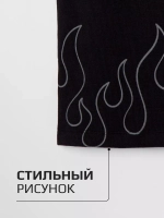 Летнее черное платье в сад для девочки