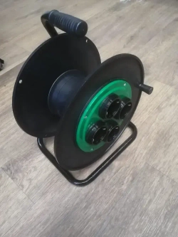 Катушка 4 розетки с заземлением IP20, УХЛ2