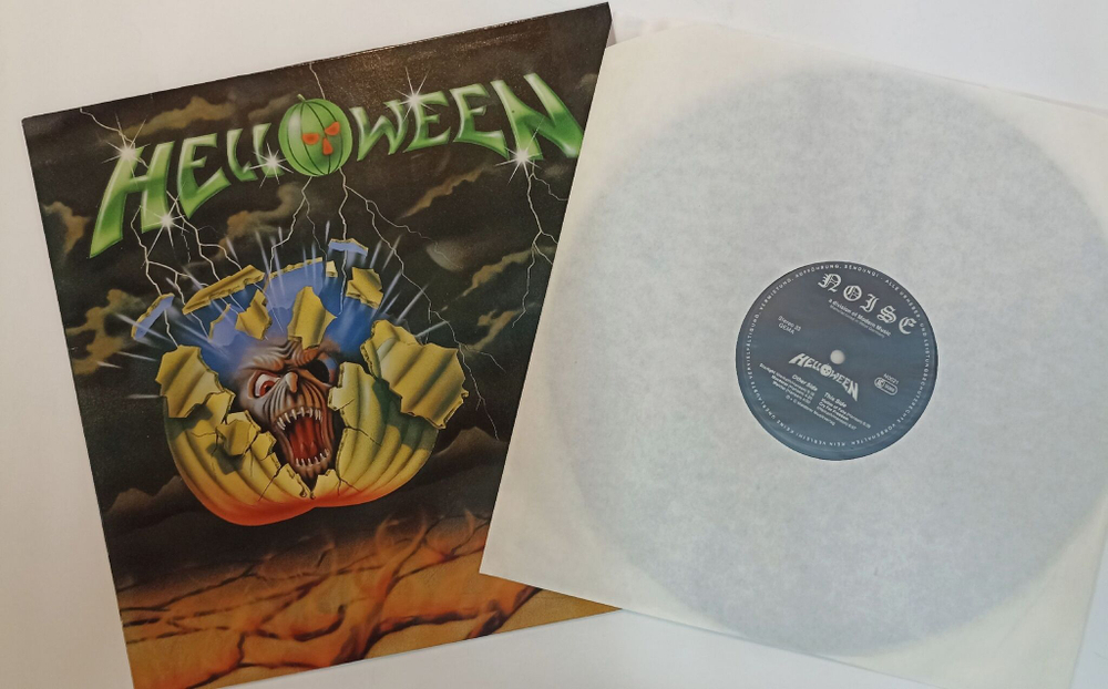 Винтажная виниловая пластинка LP Helloween MiniAlbum (Germany 1985)