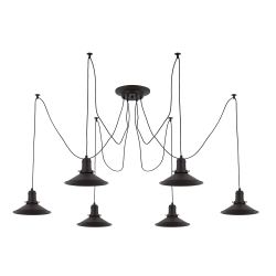 Citilux Эдисон CL451062 Люстра паук Венге