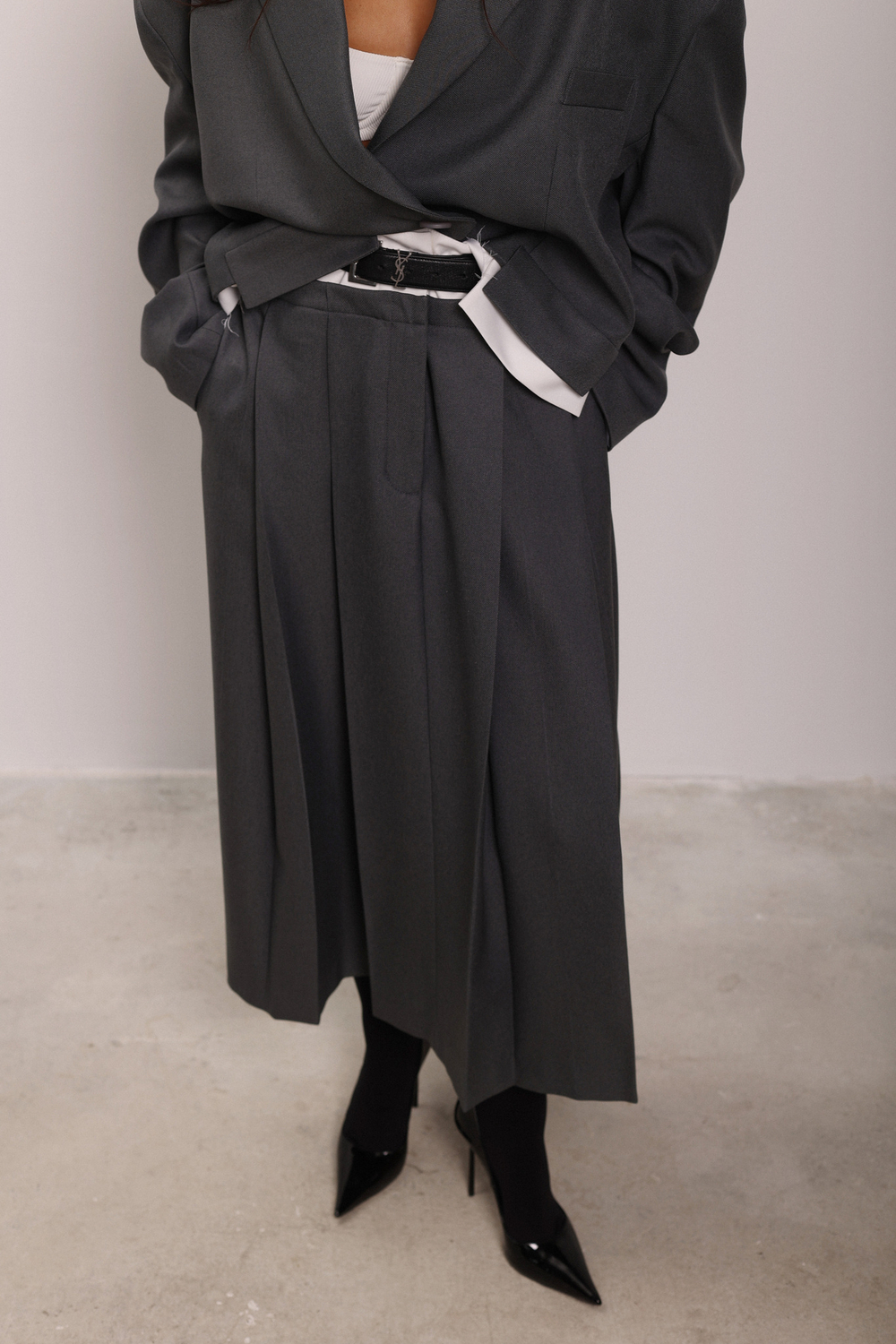 Юбка со складками