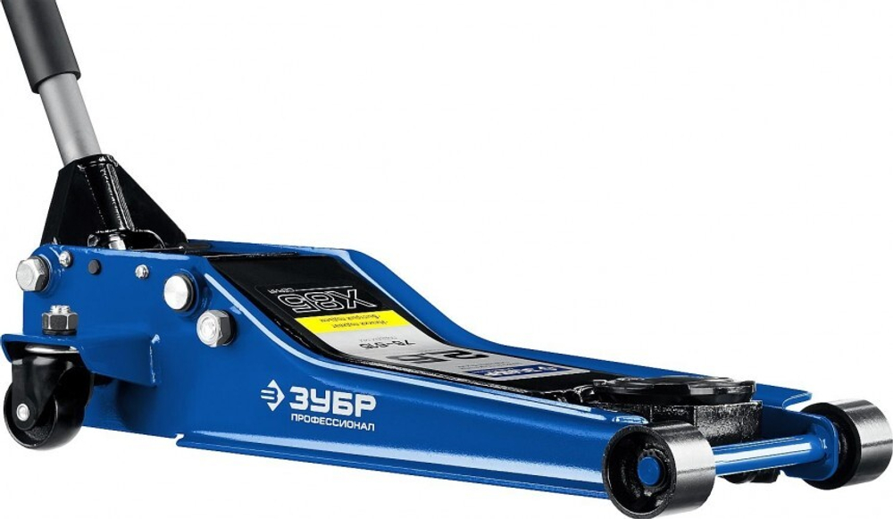 Домкрат подкатной ЗУБР Профессионал X85 гидравлический 3т для сто 43051-3_z02