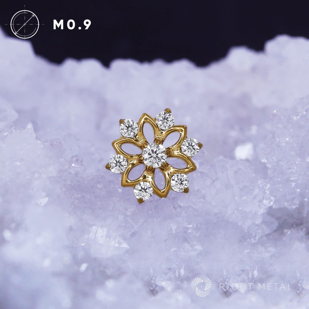 Tritaque Crystal PVD Yellow