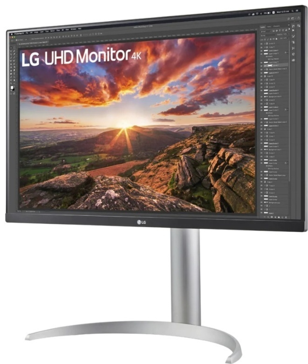 Монитор 27" LG 27UP850K-W.ARUZ белый