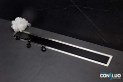 Душевой лоток Pestan Confluo Premium Line 300 Black Glass