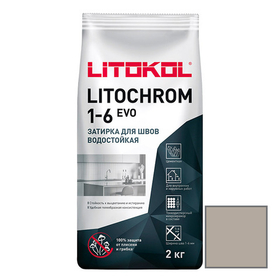 Затирка цементная Litokol Litochrom 1-6 Evo LE.230 багамы 2 кг