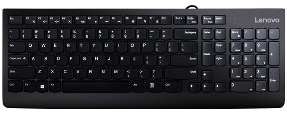 Клавиатура Lenovo 300 GX30M39684 черный Клавиатура Lenovo 300 GX30M39684 черный