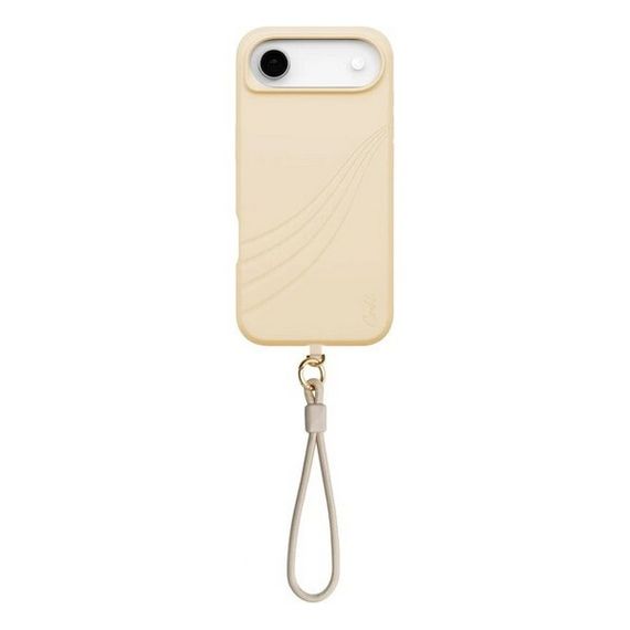 Чехол Uniq Coehl Serina Strap MagSafe для iPhone Air Milk Sand (IP6.6(2025)-SERMMSND)