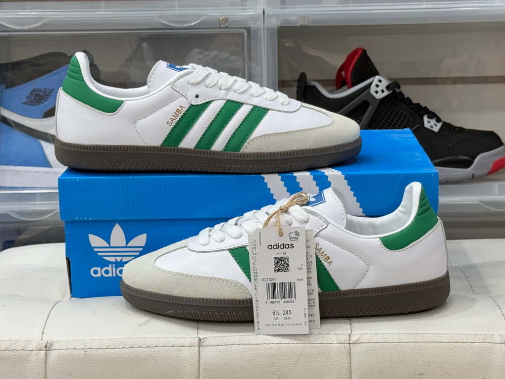 Samba OG White Green