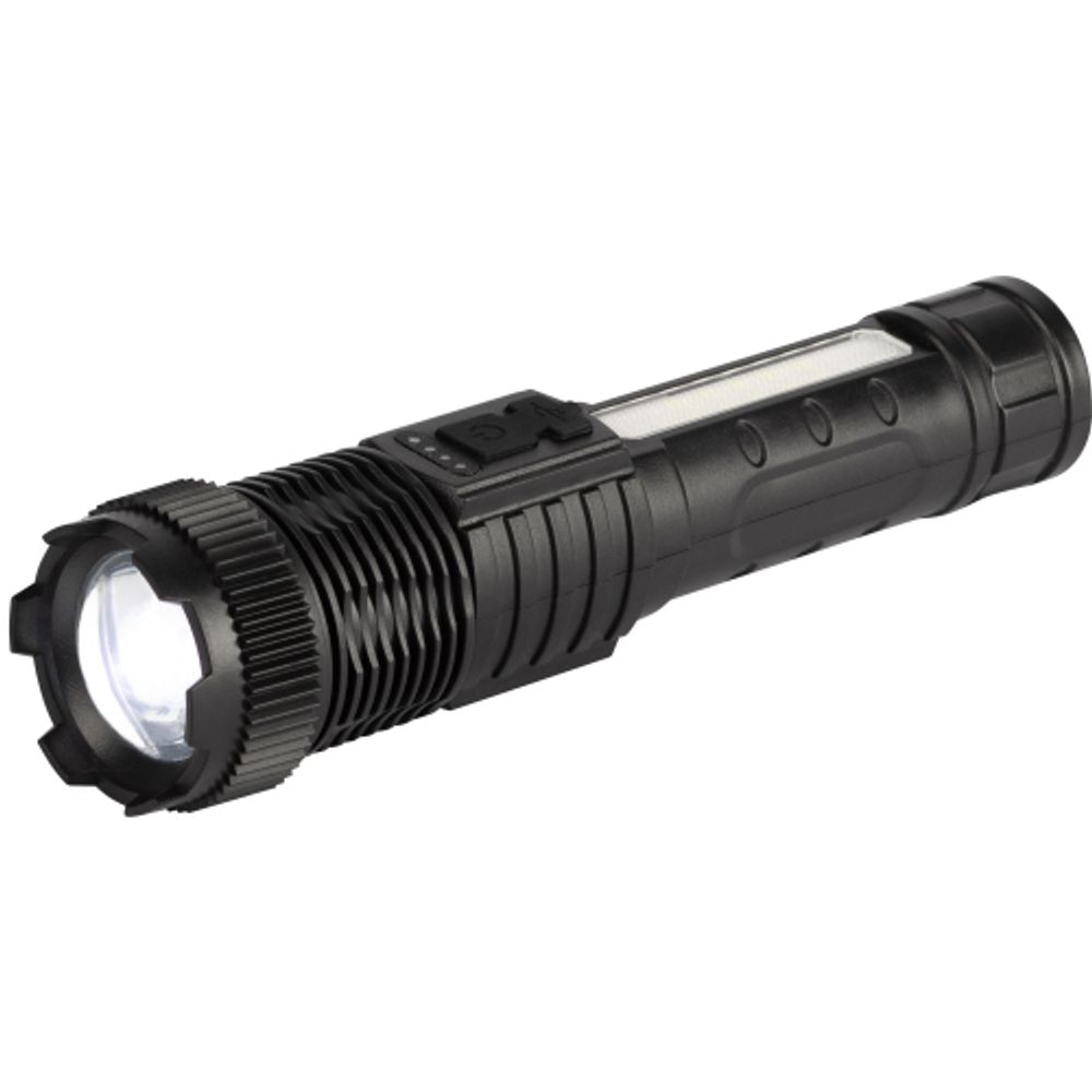 Светодиодный фонарь ЭРА UA-402 универсальный аккумуляторный 5 Вт LED + 5 Вт COB Zoom 6 режимов маячок клипса USB type C