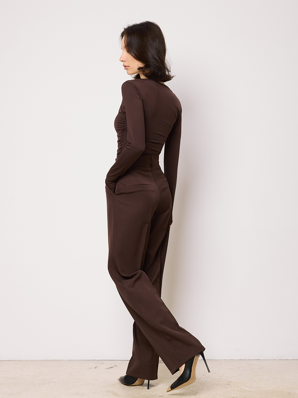 Брюки слоучи