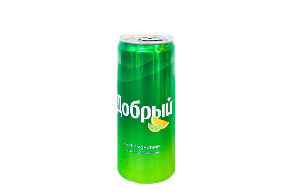Напиток газированный Добрый Лимон Лайм 0,33л ж/б