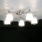 Citilux Кристи CL152157 Люстра потолочная Алюминий Хром