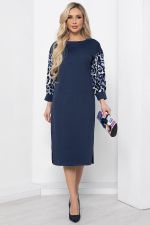 Платье Сердце океана (синнее) П11553 LT Collection