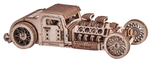 Механический 3D-пазл из дерева Wood Trick Хот Род