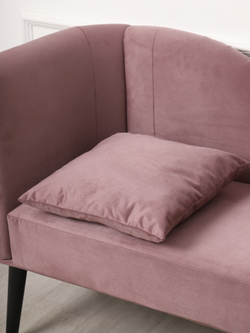 Кушетка Berger лиловый/венге