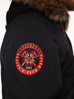 Куртка-Парка Варгградъ мужская чёрный "Русколань"