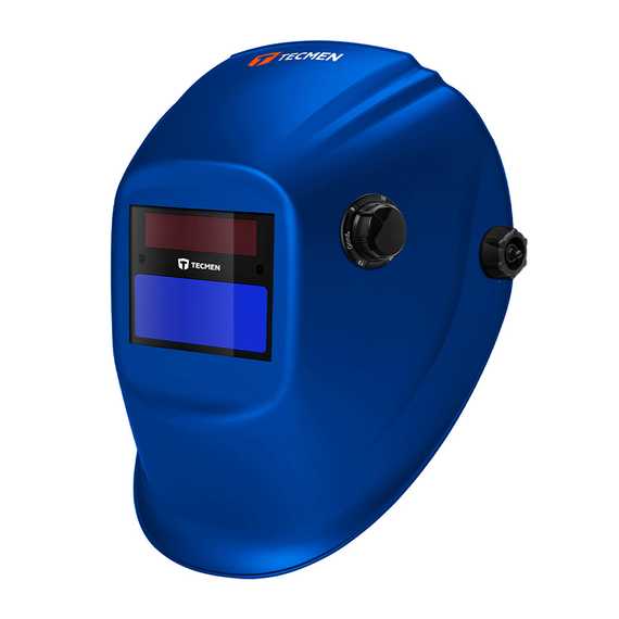 Маска сварщика Tecmen ADF - 615J 9-13 TM17 синяя