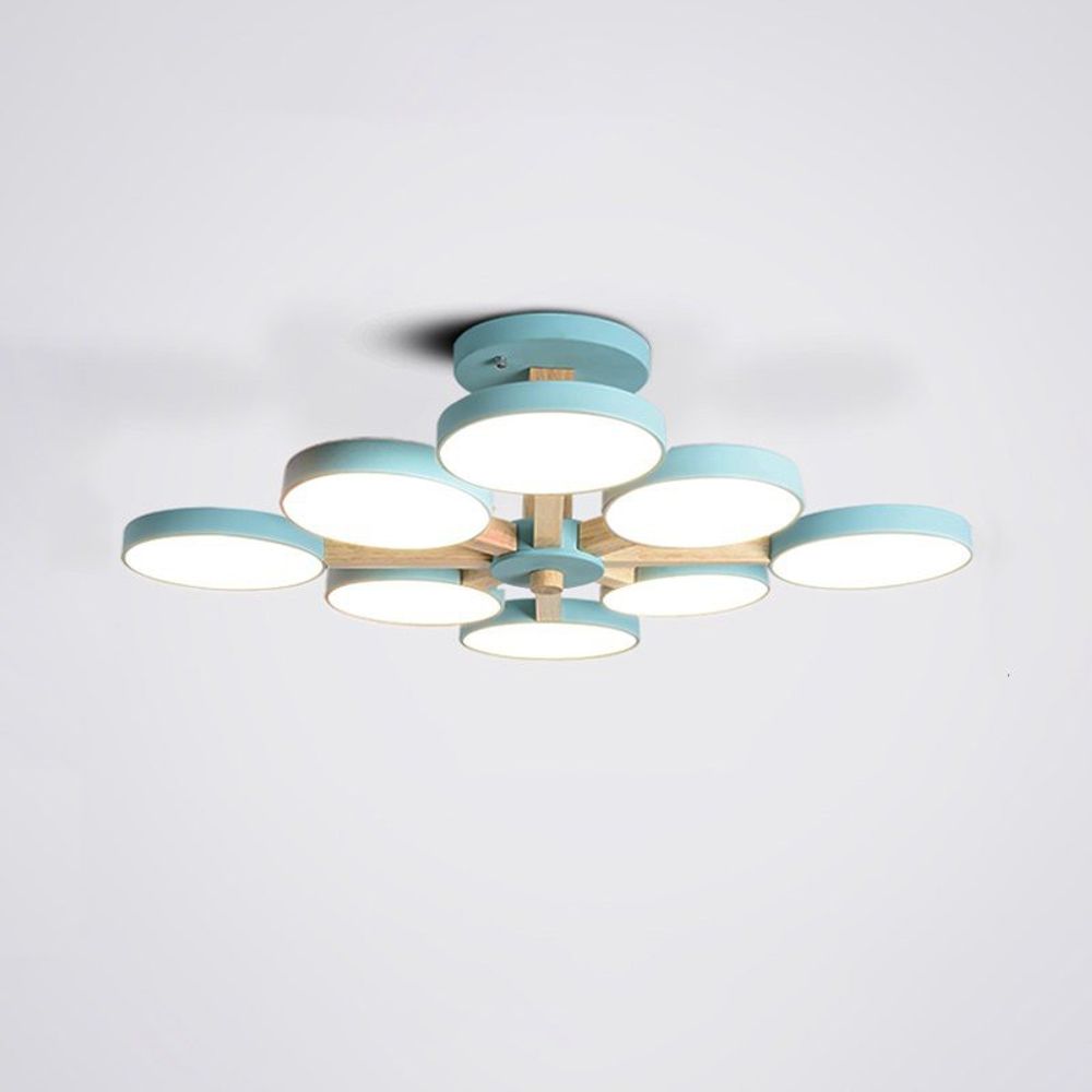 Потолочная Люстра Turna L8 Blue By Imperiumloft