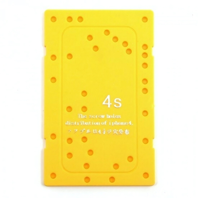 Подставка для винтиков при ремонте iPhone 4S, 007994 Желтый