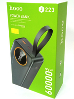 Повербанк (PowerBank) 60000mAh с индикацией заряда Hoco J223