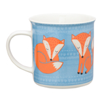 Кружка woodland animals 420 мл голубая