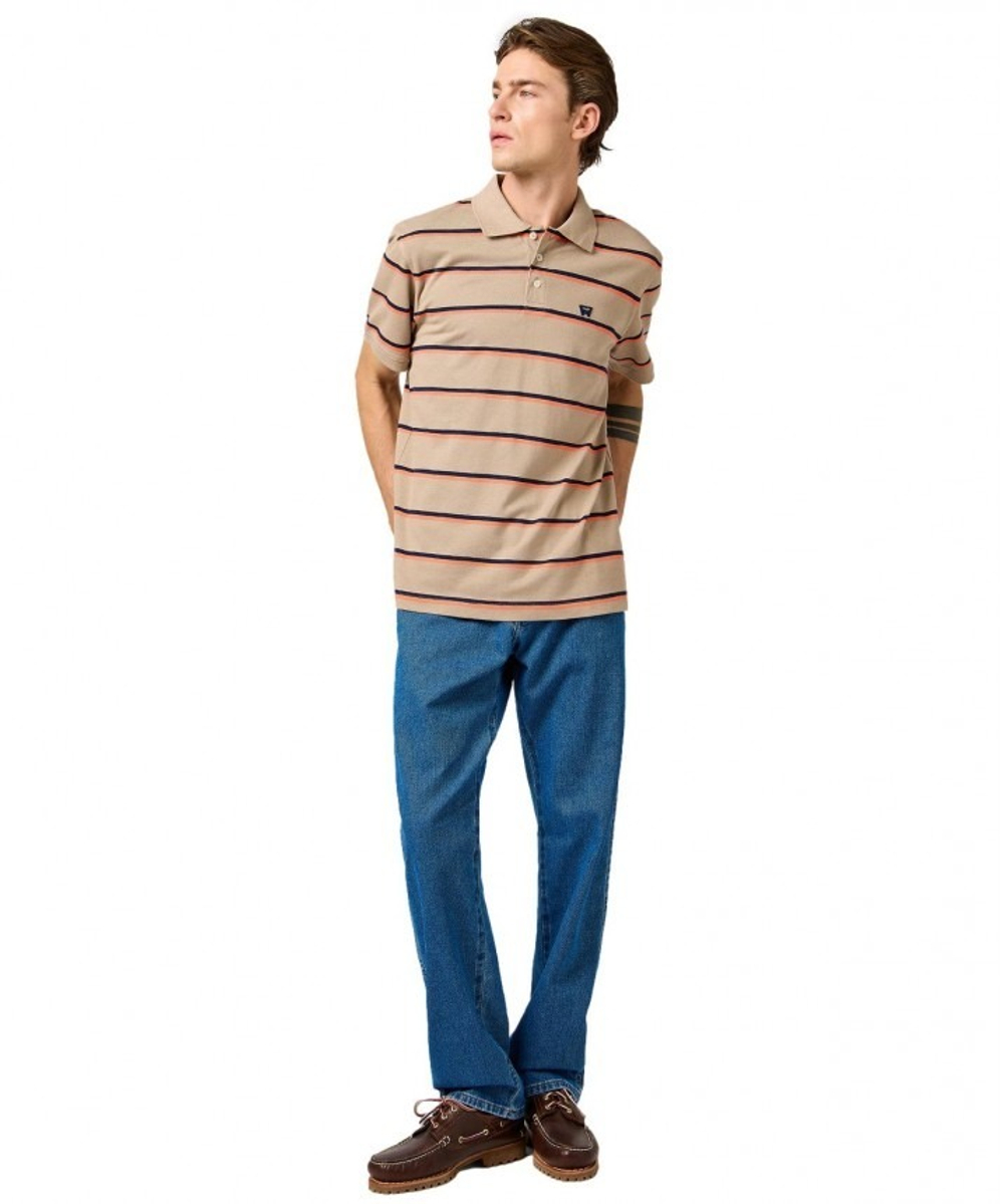 Поло мужское WRANGLER STRIPE POLO SHIRT
