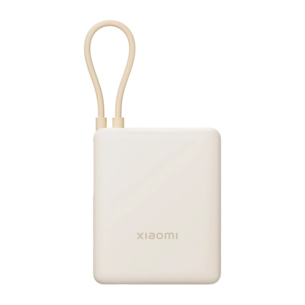 Внешний аккумулятор со встроенным кабелем Xiaomi 33W Power Bank (Integrated Cable) (10000 мА·ч) (версия Global), Дубовая кора