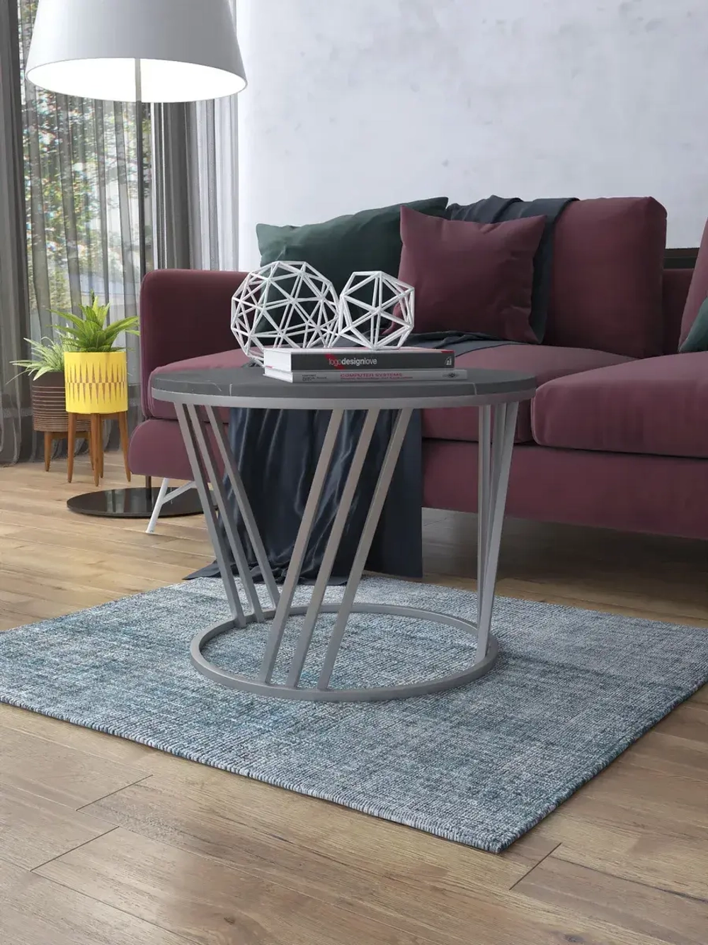 Журнальный стол Адидас - ССЧ - МДФ в ПВХ