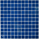 Мозаика стеклянная Deep blue/Синяя глубина (25х25) 300х300х4 мм (шт)