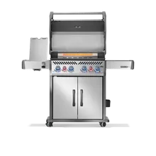 Газовый гриль Napoleon Rogue PRO-S 525, 6 горелок (с ИК-горелкой)