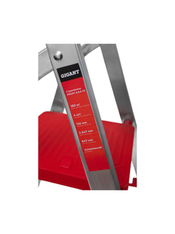 Стремянка Gigant 4 ступени с шириной 130 мм, PROFI AAA-13