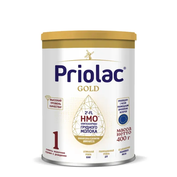 Смесь молочная сухая адаптированная Priolac Gold 1 400г с 0месяцев