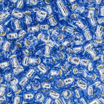 Японский бисер TOHO Round 8/0 (№33), с внутренним серебрением, прозрачный
