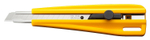 Нож OLFA с выдвижным лезвием с фиксатором, 9мм