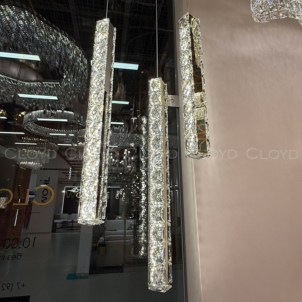 Подвесной светильник Cloyd ELATA P1 / выс. 55 см - золото (арт.11560)