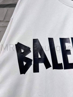 Белая футболка Balenciaga