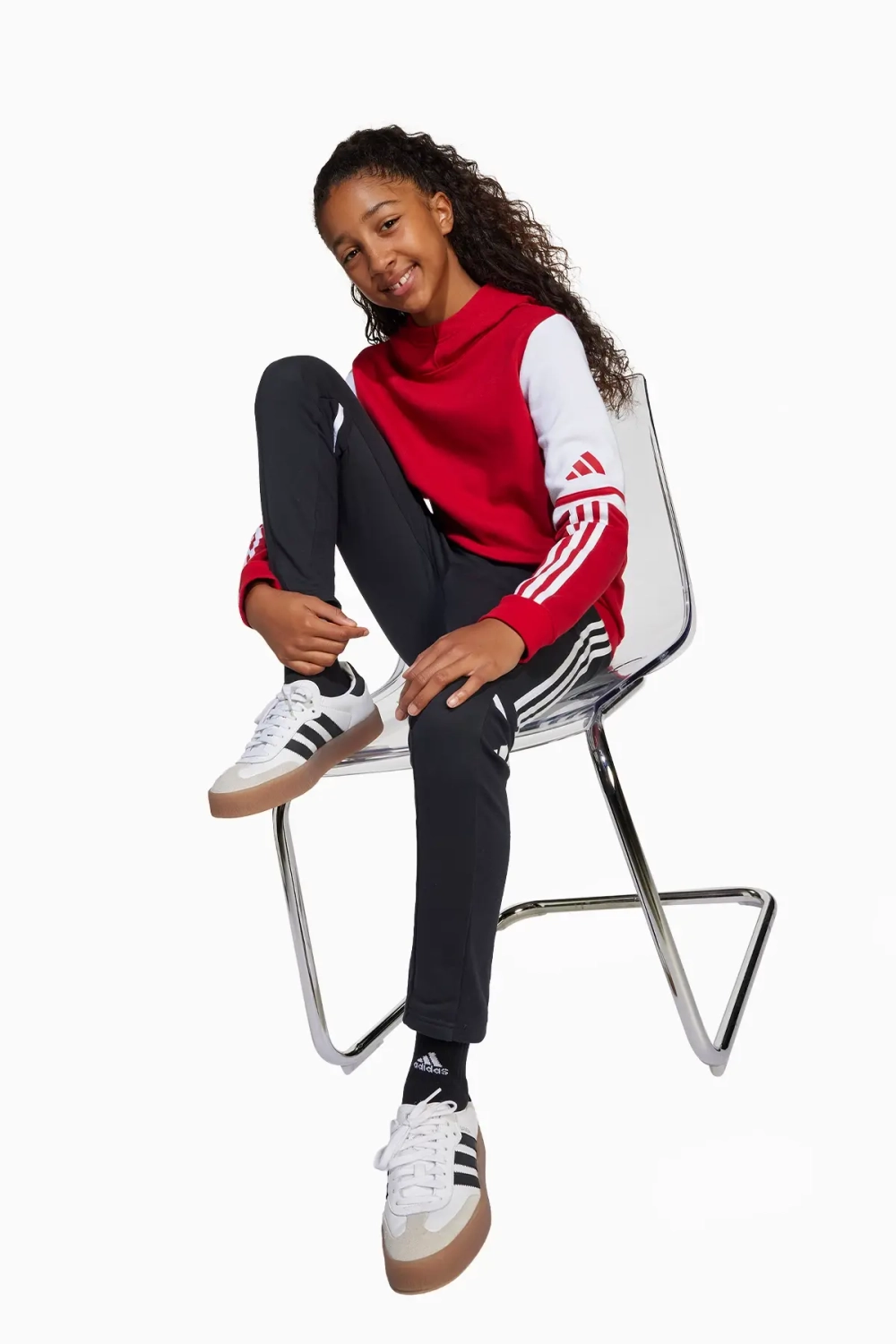 Кофта adidas Squadra 25 Sweat Junior - красный