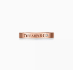 Кольцо из розового золота 18к с бриллиантом , Tiffany, ✨ В наличии