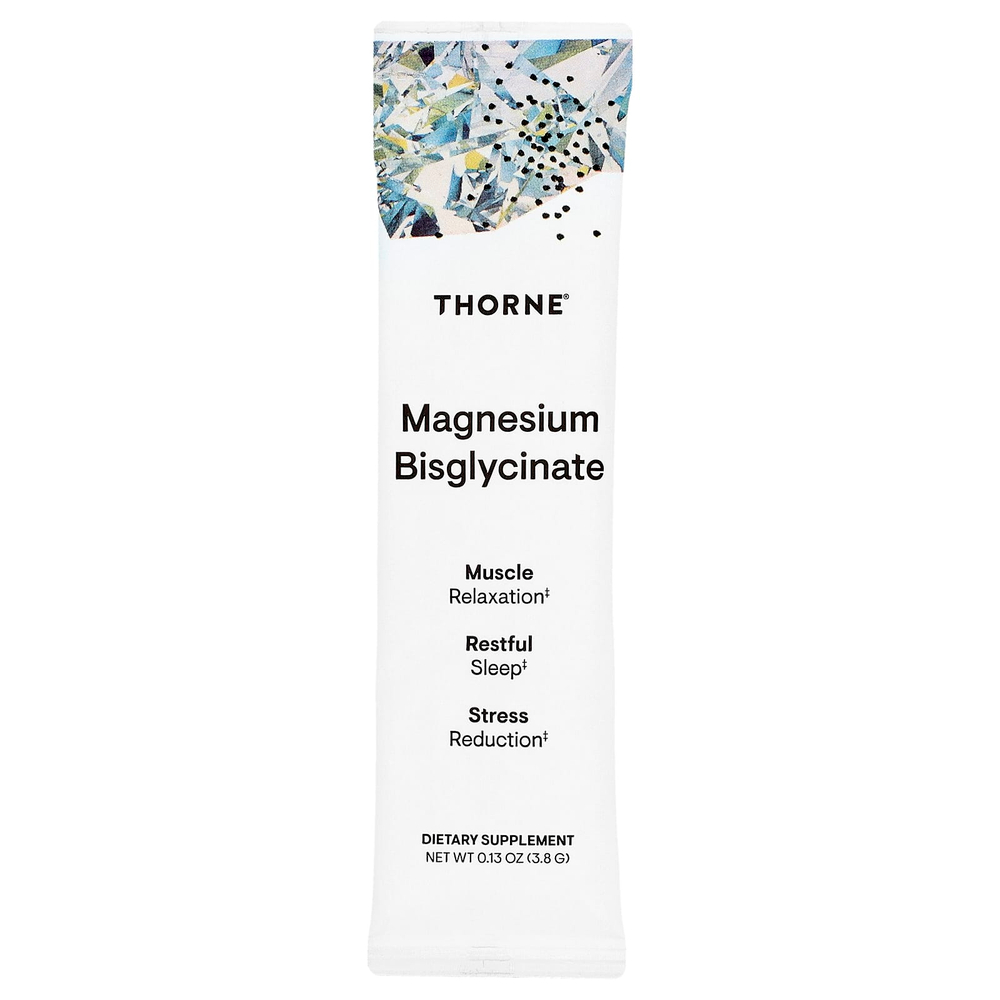 Thorne, Бисглицинат магния, 30 пакетиков по 3,8 г (0,13 унции)