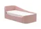 Диван-кровать KIDI Soft с низким изножьем 90*200 см R (розовый)