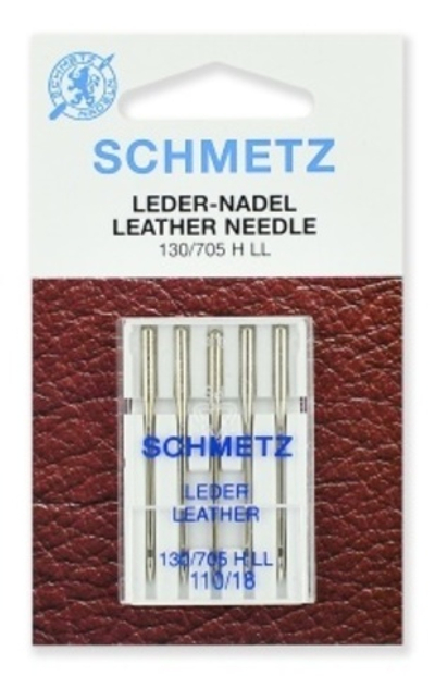 Иглы 18 Schmetz для кожи 130/705 H LL №110 5 шт