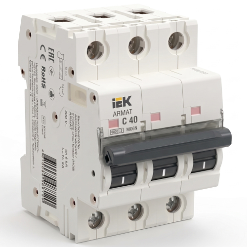 Авт. выкл. 3Р 40А 6кА C M06N ARMAT IEK