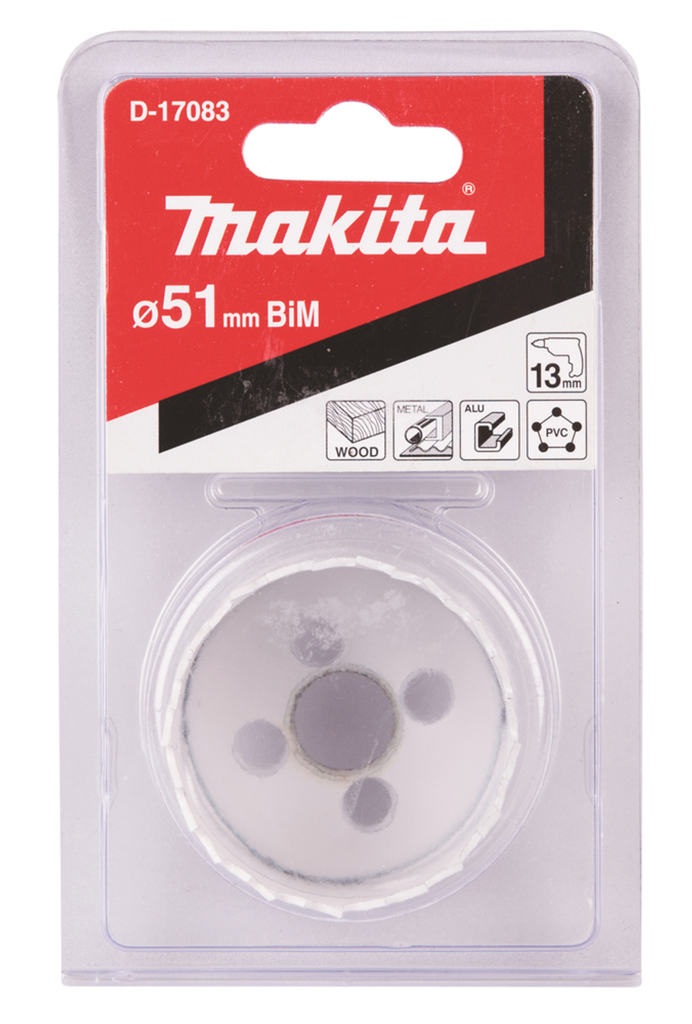 Коронка BI-M 51мм Makita D-17083 BiM O 51 мм