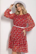 Платье Солнечный свет (красное) П12691-13 LT Collection