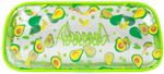 Пенал-косметичка BRAUBERG LUCENT на молнии, прозрачный, "Avocado", 21х5х9 см, 270054