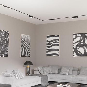 359238 SHINO NT23 184 черный Трековый светильник для низковольтного шинопровода IP20 LED 12W 48V 720Лм 3000К SMAL