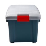 Ящик многофункц. особопрочный СЛЕДОПЫТ Expedition Box, 50 л, 700х360х320 мм, цв. зеленый/серый/3/