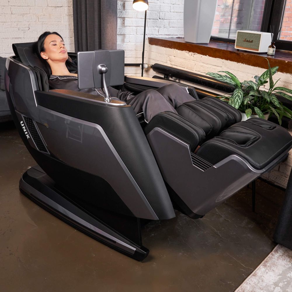 Массажное кресло UNIX Afelia Black